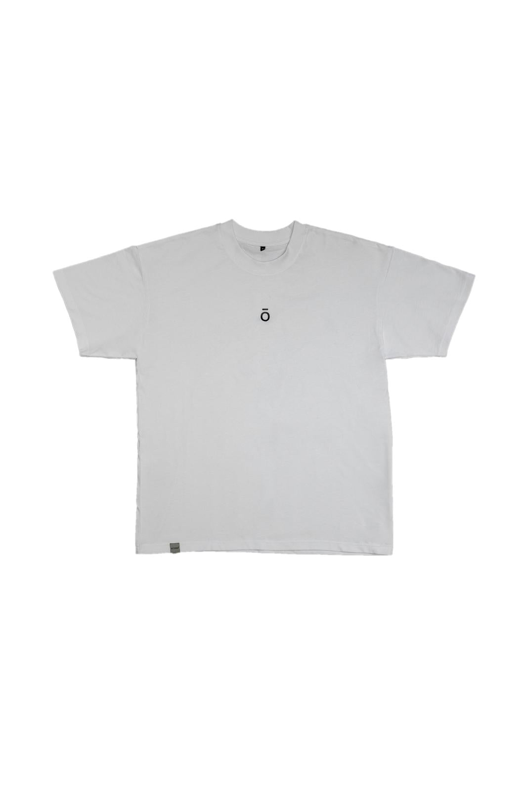 T-SHIRT UNISEX MINIMAL LOGO (WHITE)